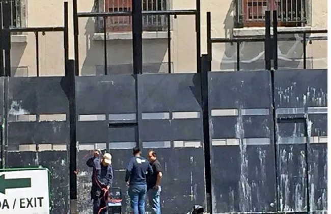 Protegen Palacio ante disturbios en marcha para conmemorar el 2 de octubre