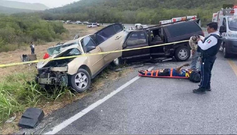 Mueren dos personas, entre ellas un bebé, en accidente sobre carretera Ciudad Victoria-Llera