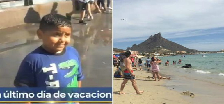 Niño que construye castillos de arena en sus sueños gana viaje a Puerto Vallarta