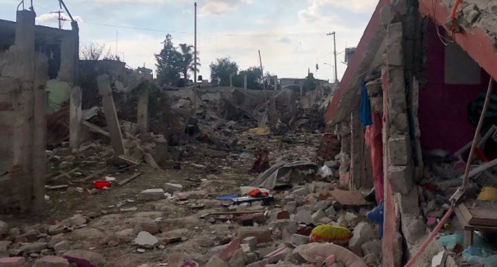 Vecinos de San Pablo Xochimehuacan, Puebla, no han recibido apoyos tras explosiones