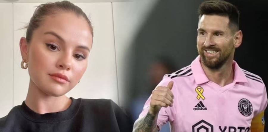 Lionel Messi hace un gesto solidario a Selena Gómez