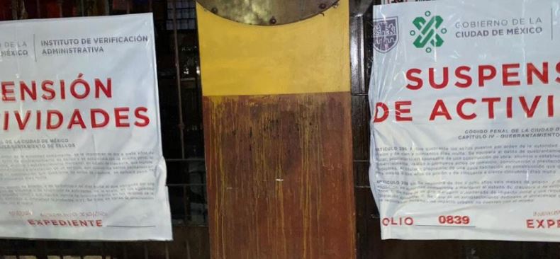 CDMX: Suspenden 9 bares por incumplir con medidas sanitarias