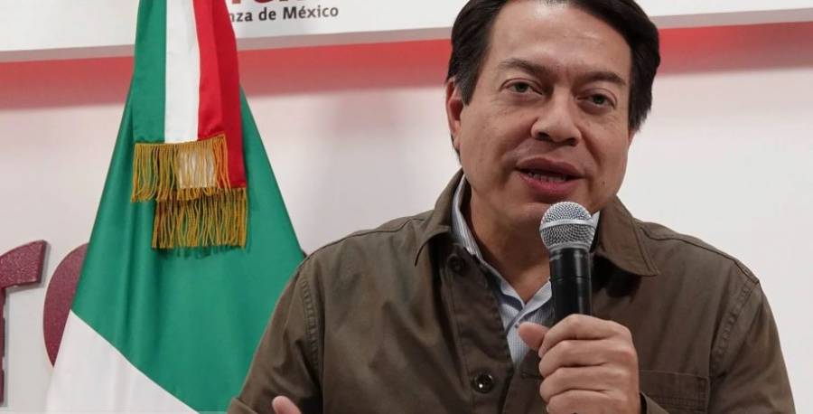 Mario Delgado, presidente de Morena, sde postularía para la la CDMX