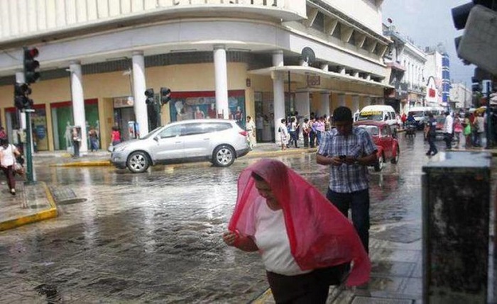 Lluvias refrescan Yucatán este miércoles