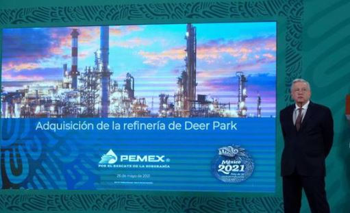 Pemex concreta compra de refinería en EE.UU. ¡Para esto si hay dinero!
