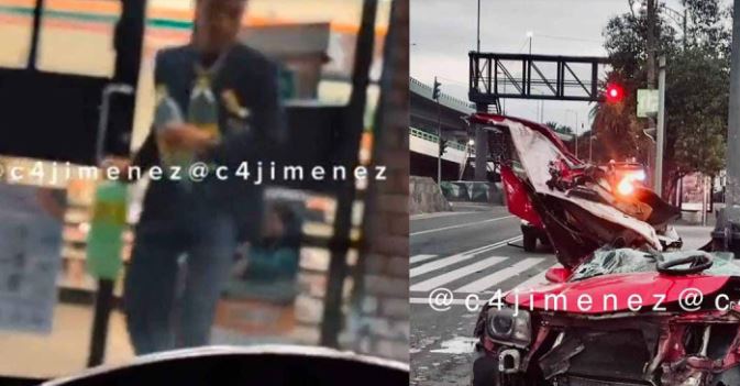 Filtran VIDEO previo a fatal choque de Camaro en Periférico… ¡Todo era fiesta!