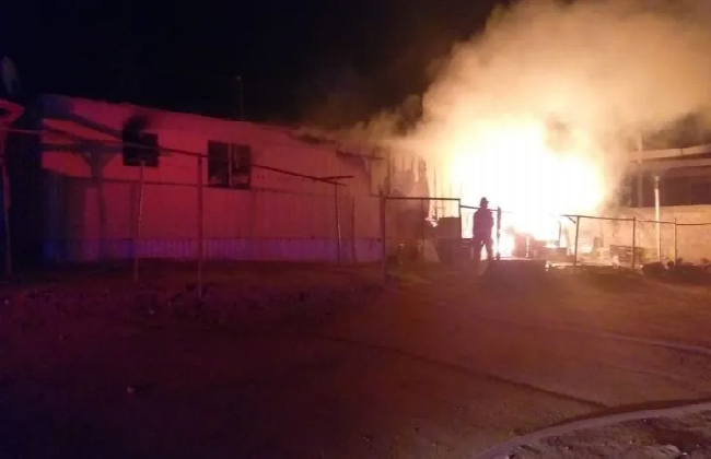 Muere abuela y dos nietos en un incendio en BC