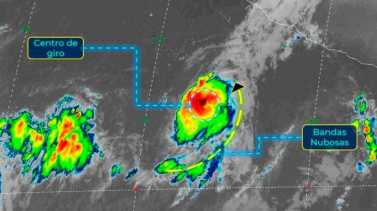 Se forma ‘Norbert’  nueva tormenta tropical en costas mexicanas