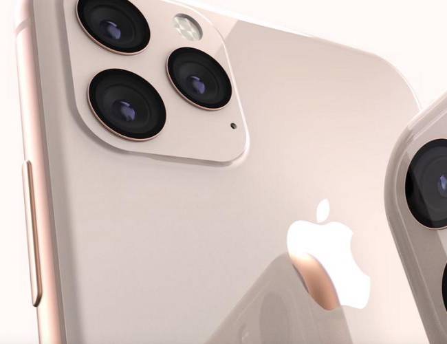 iPhone 11 Pro tendrá tres cámaras traseras