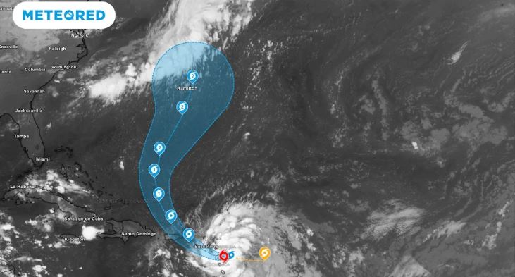 Tormenta Ernesto se forma en el Atlántico y va hacia Puerto Rico