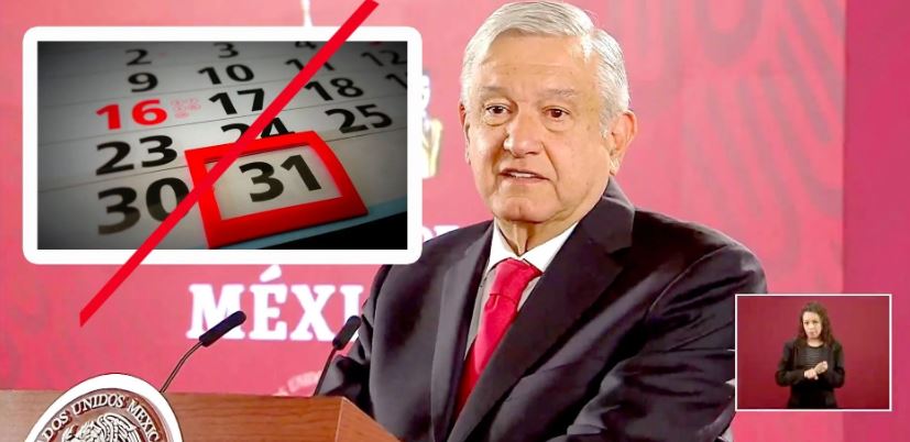 AMLO: Ya no habrá puentes por “días festivos”, solo por “fechas históricas”