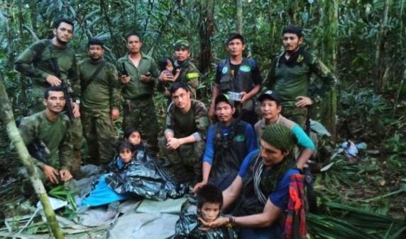 Cómo sobrevivieron 40 días los niños desaparecidos en la selva de Colombia