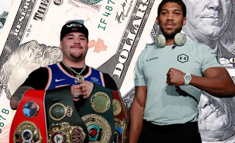 La millonada que ganarán Andy Ruiz y Anthony Joshua por su pelea