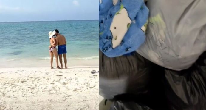 VIDEO: Regresa de vacaciones y sus cosas están en bolsas de basura ¡La echaron!