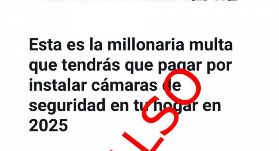 ¿Multa para quien instale cámaras de seguridad? INAI responde