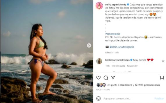 Yalitza Aparicio dice que le da pena compartir sus fotos en bikini