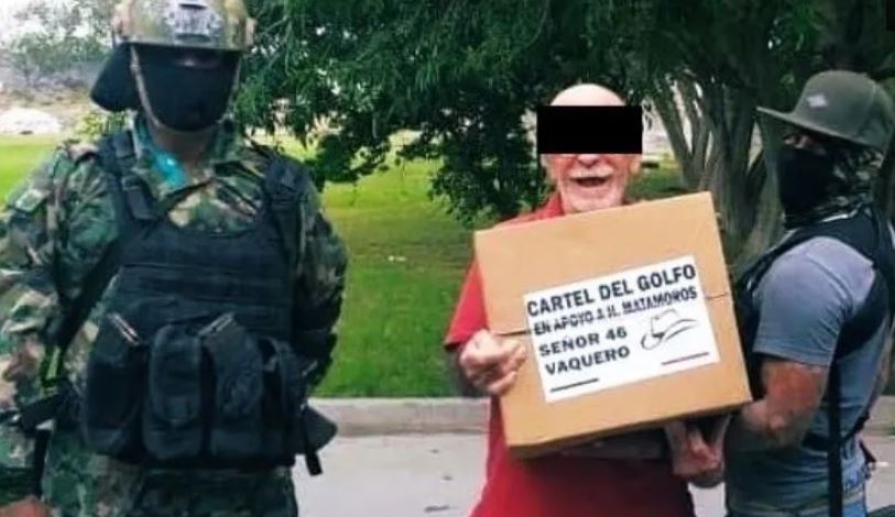 Cártel del Golfo entrega despensas en Matamoros... Una burla a la autoridad