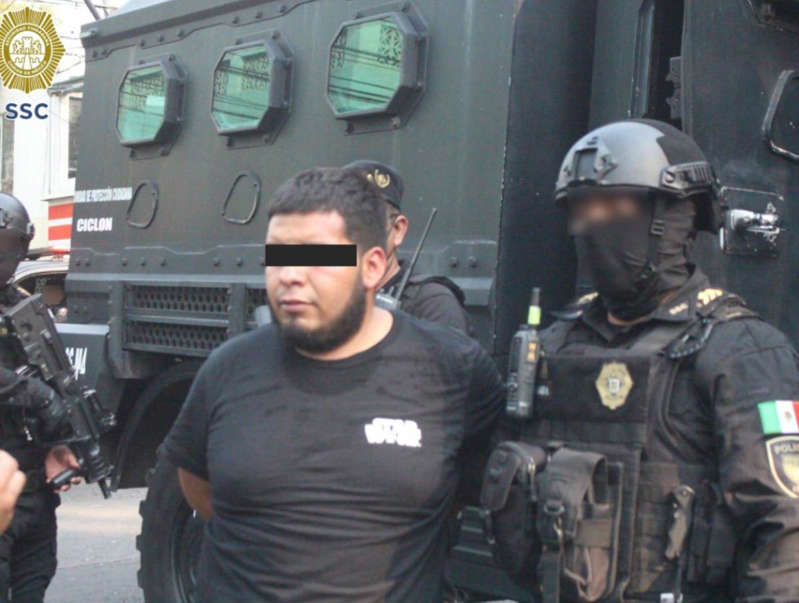 Cae líder de célula delictiva por homicidio de policías en Azcapotzalco