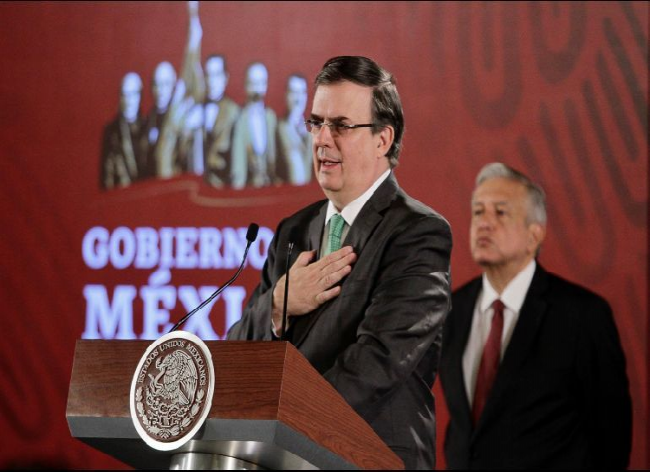 Marcelo Ebrard asegura que el gobierno de EE.UU. se han portado "muy bien"