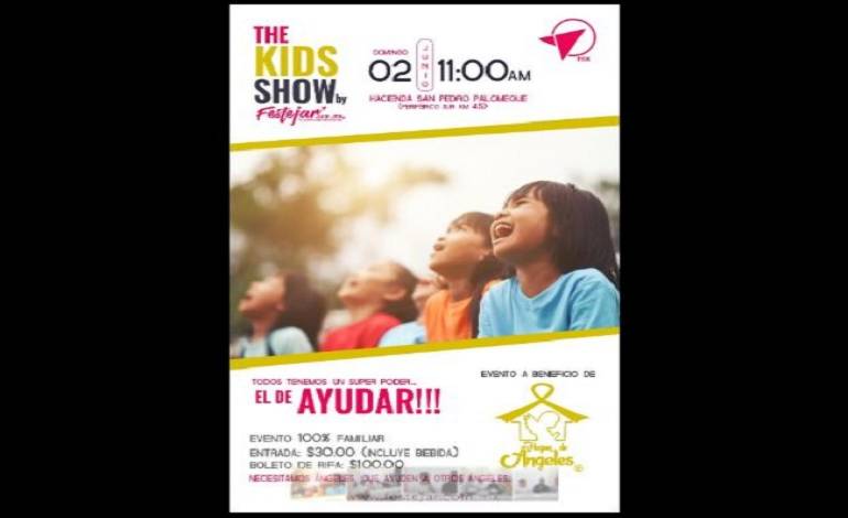 “The Kids Show”, fiesta familiar a beneficio de niños y niñas con cáncer
