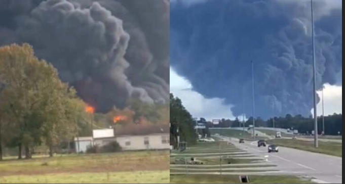 Se incendia planta química en Texas; piden a habitantes no salir de sus casas