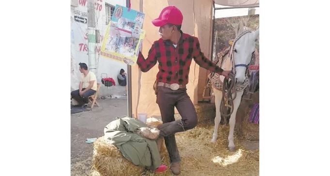 Muy devotos con la Virgen... pero maltratan a caballos y abandonan perros