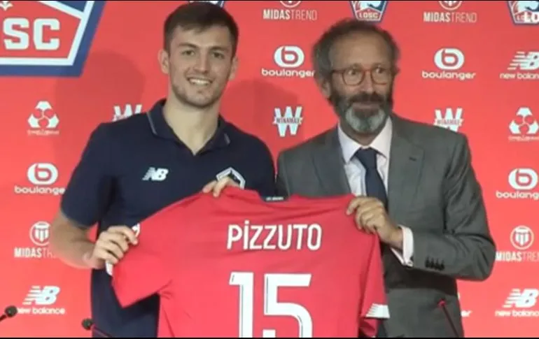 Eugenio Pizzuto es nuevo jugador del Lille de Francia