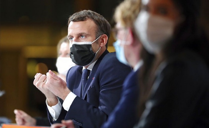El presidente de Francia, Emmanuel Macron da positivo a Covid-19