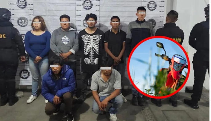 Toluca: Caen 18 integrantes de "Los Pizzeros", acusados de robar motocicletas a repartidores