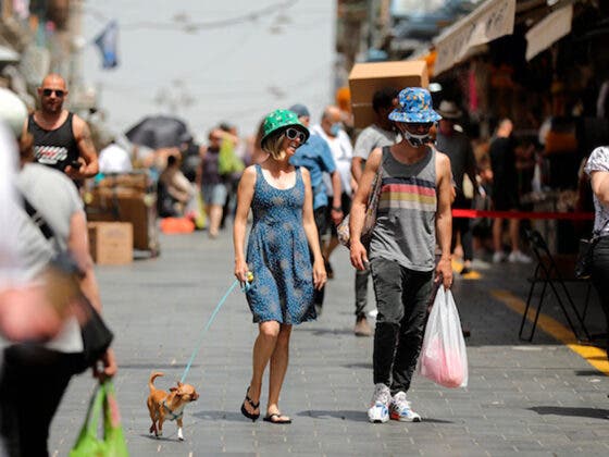 En Israel ya no usan cubrebocas al aire libre