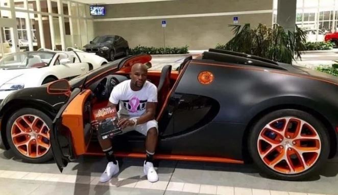 Vetan de por vida a Floyd Mayweather para comprar Bugatti