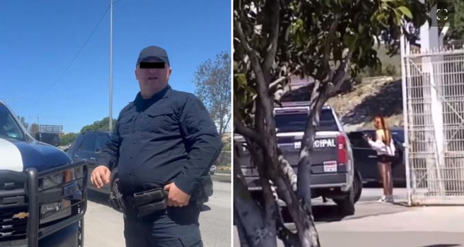 Tijuana: Denuncian a policías por acosar a joven y forcejear con una conductora