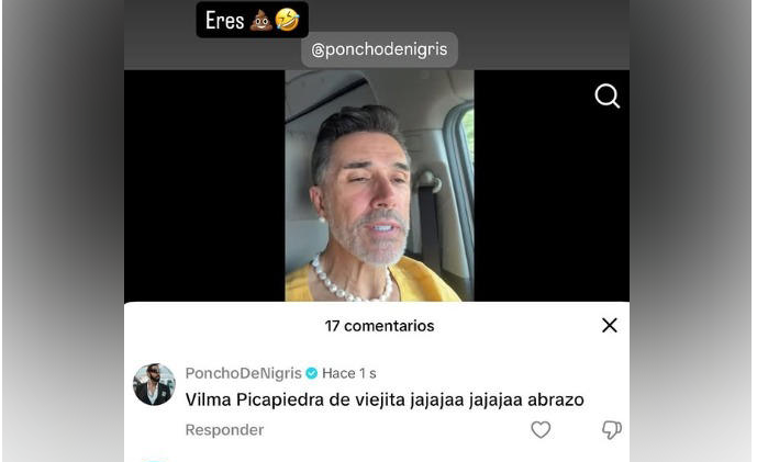 Sergio Mayer desata críticas por usar collar de perlas: "Se ve ridículo"