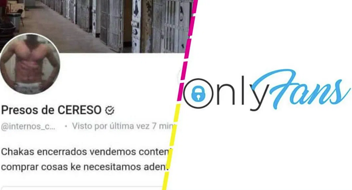 Reos abren cuenta de OnlyFans para ganar dinero desde el Cereso y tiene éxito