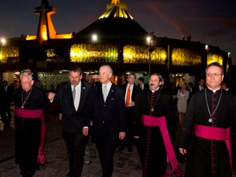 2012: Biden vino a México y visitó la Basílica para ver a la Virgen