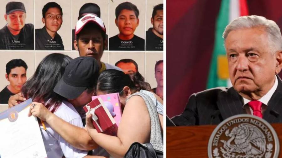 AMLO dice que no debe nada a familiares de desaparecidos en México