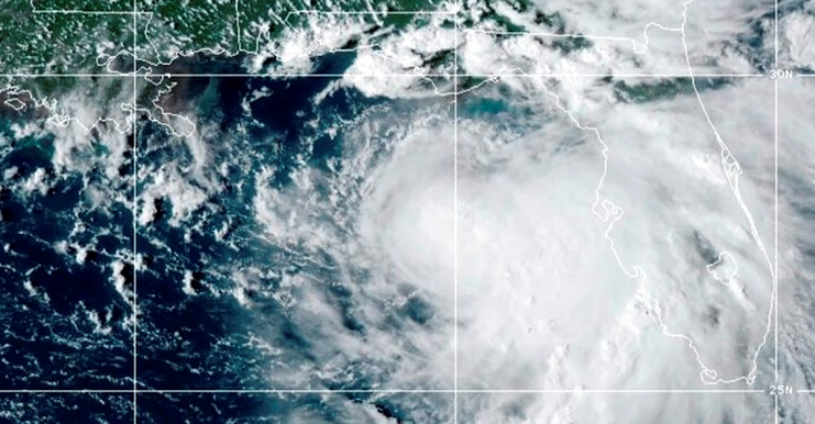 'Sally' se convierte en huracán en el Golfo de México