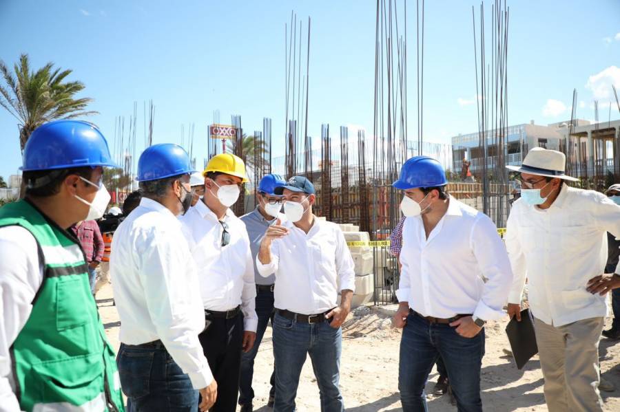 Supervisa Vila Dosal obras del Programa de Mejoramiento Urbano 2020 en Progreso