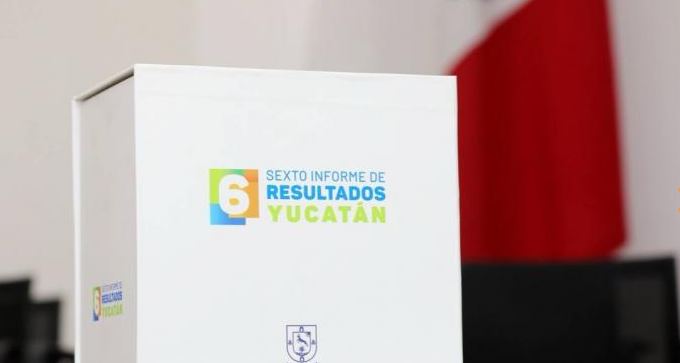 Recibe Congreso de Yucatán 6to. Informe de Resultados de Ejecutivo