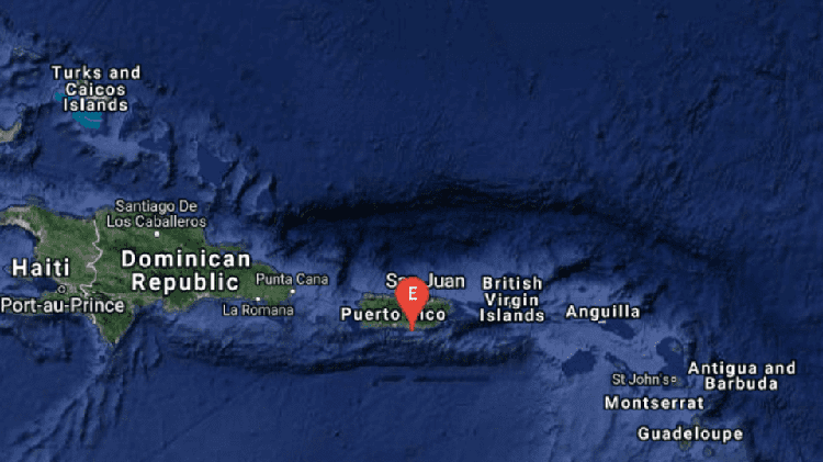 Puerto Rico fue sacudido por dos sismos de magnitud 4.4 y 2.8