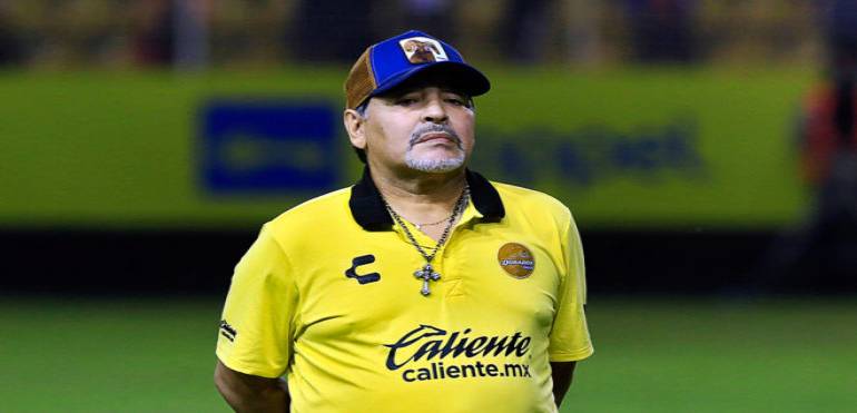 Diego Armando Maradona renuncia a Dorados