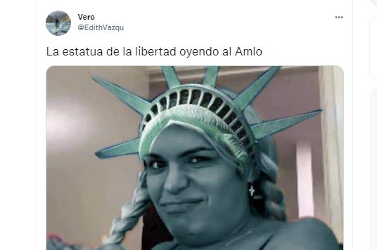 Propuesta de AMLO sobre Estatua de la Libertad desata "campaña" de memes