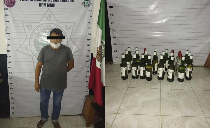 Maní: Fallido intento de pasar whisky en camión que llevaba cerdos