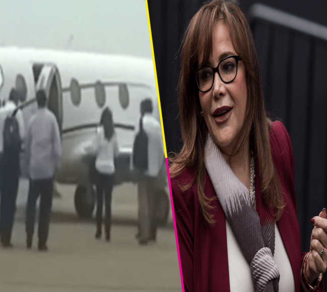 ¿Y la austeridad republicana? Difunden video de Yeidckol Polevnsky en un jet privado