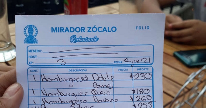 “El mesero me intimidó”. Otra forma de estafa en restaurante en CDMX