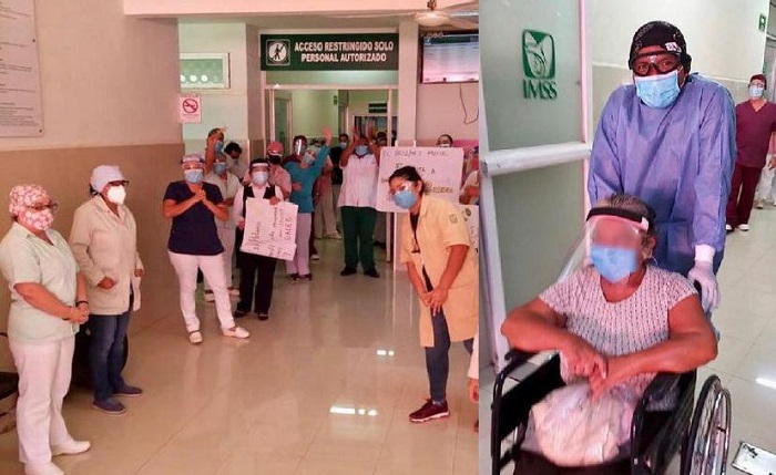 Motul: Yucateca de 64 años vence a la Covid con ayuda del personal médico