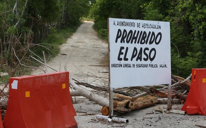 Por covid-19, se ‘atrincheran’ 200 comunidades en Campeche y Yucatán