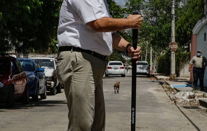 Ramírez Marín dice que erradicará el problema de los baches