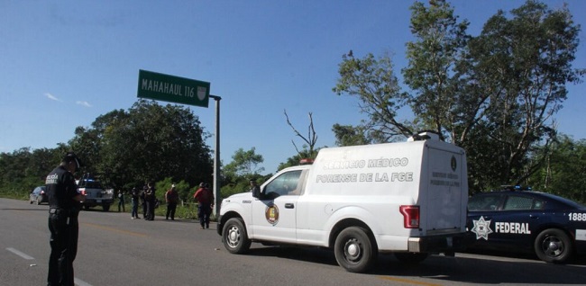 Asesinan a hombre y lo tiran en una brecha de Q. Roo