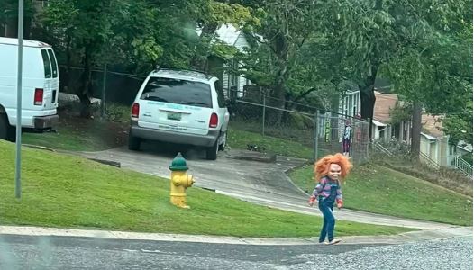 Alabama: Niño de 5 años asusta a sus vecinos disfrazado de Chucky